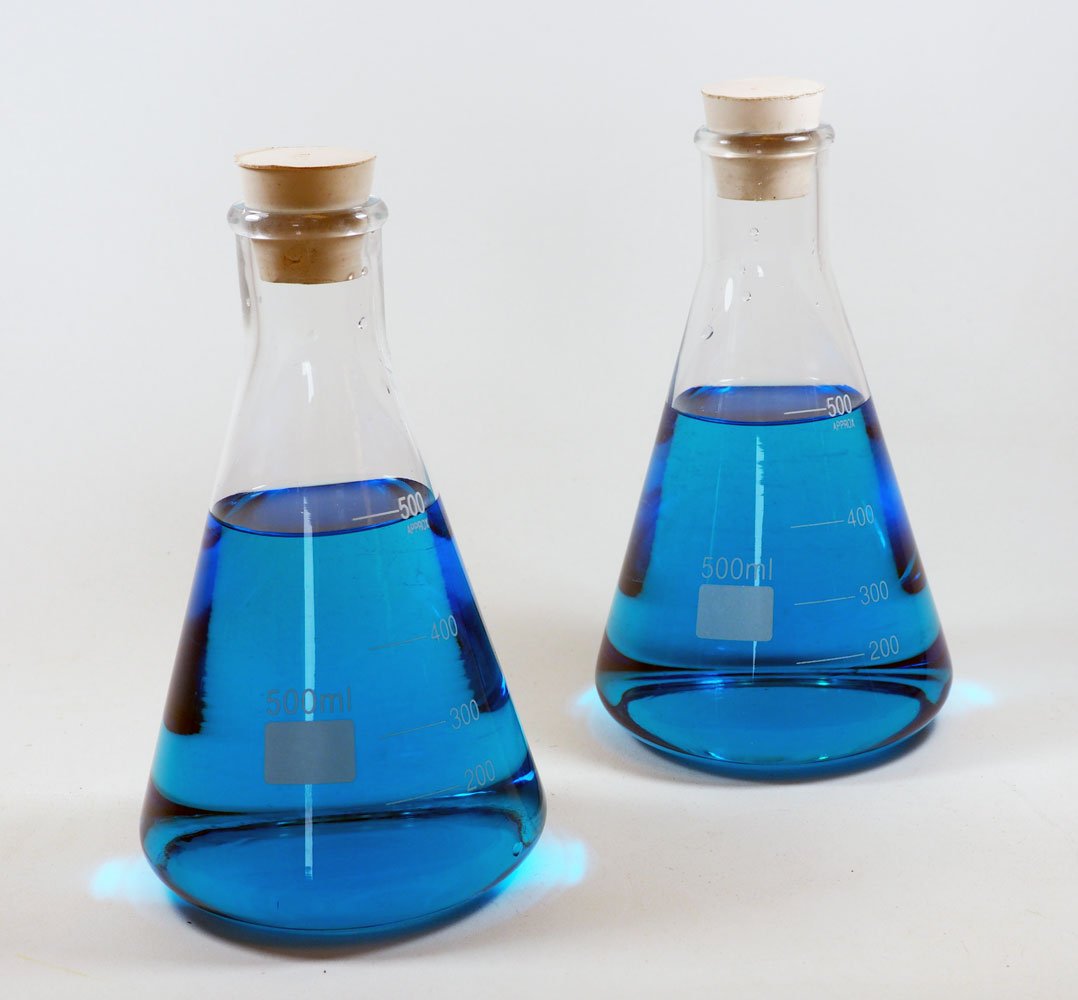 500ml Erlenmeyer Flask With Rubber Stopper Pack Of 2 Amazon Com Industrial Scientific