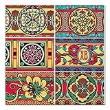 Set of 6 Prismatic Instant Easter Egg Decorating Wraps