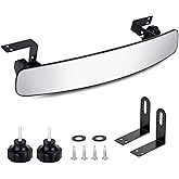 BETOOLL 16.5" Golf Cart Rear View Mirror Fits for EZGO, Yamaha, Club Car