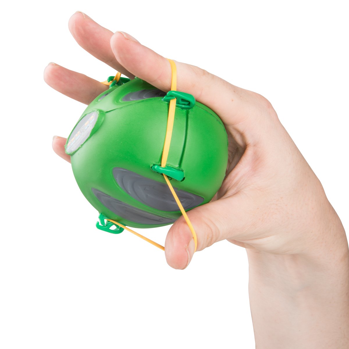 CanDo Hand exerciser - finger strengthener CanDo® Digi-Extend n' Squeeze, green (medium)