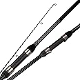 Okuma Avenger Carp 24 Ton Carbon Graphite Rod, AV-CA-1202MH, Black