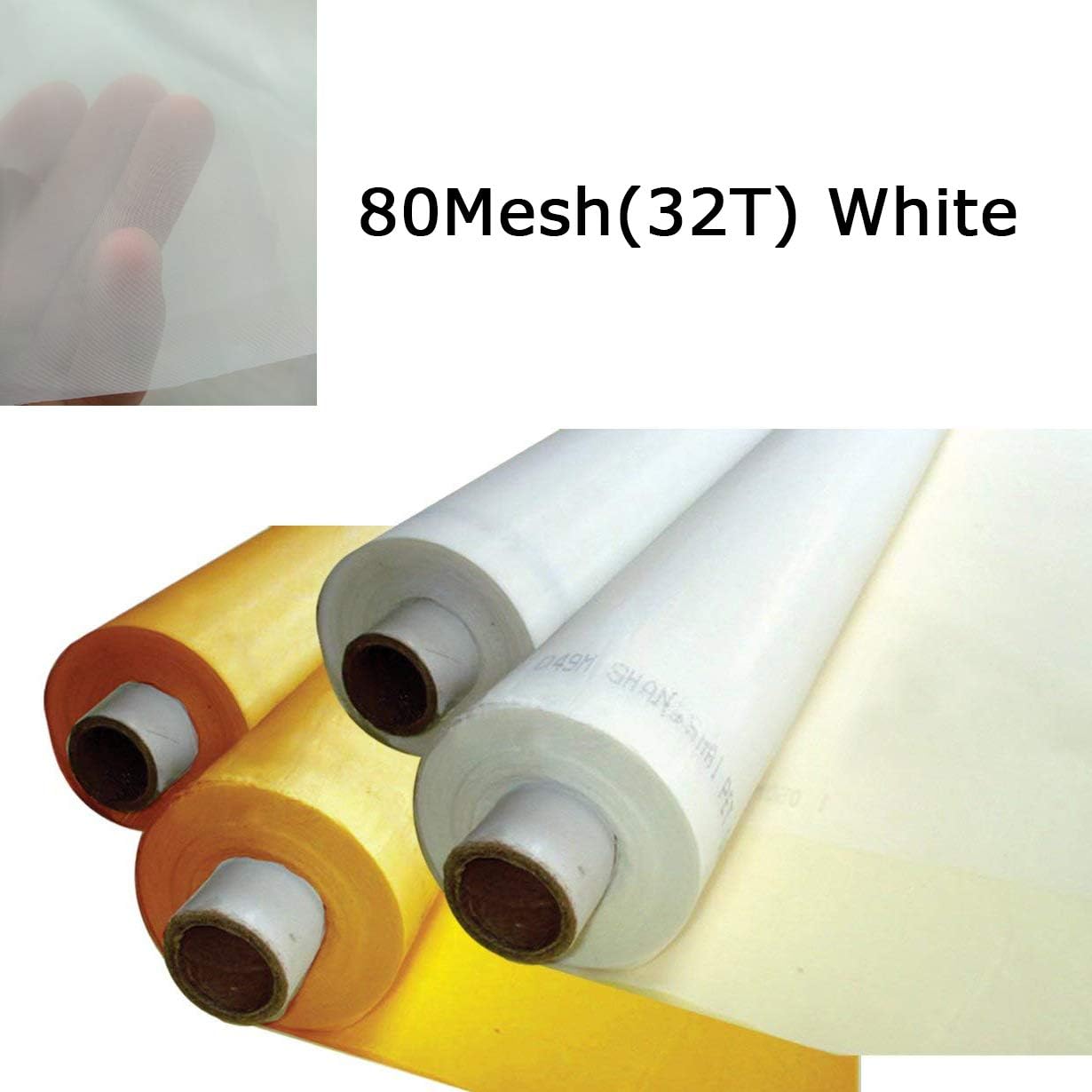 Silk Screen Printing Fabric Mesh 3 Yards 1.27 Meters Screen Printing Mesh Wide High