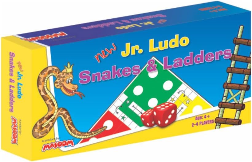 Masoom New Junior Ludo Snakes and Ladder
