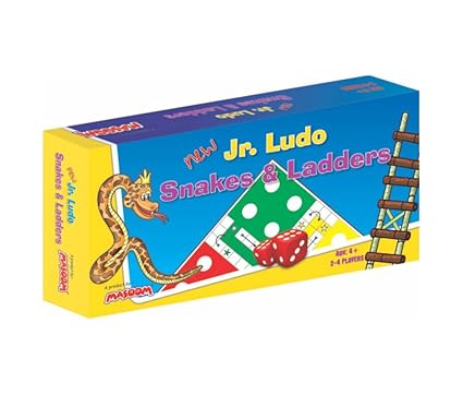 Masoom New Junior Ludo Snakes and Ladder