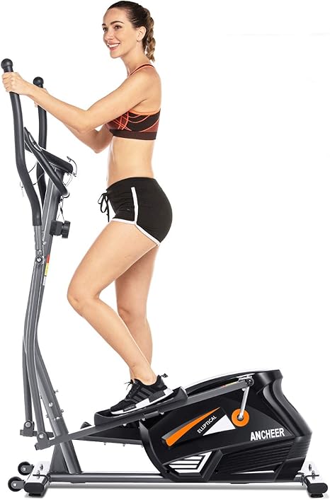 Amazon.com : ANCHEER Elliptical Machine for Home Use，Magnetic