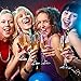 An unmarried woman Bachelor party Drinking Straw Dispensers and confetti