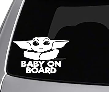 star wars baby on board decal