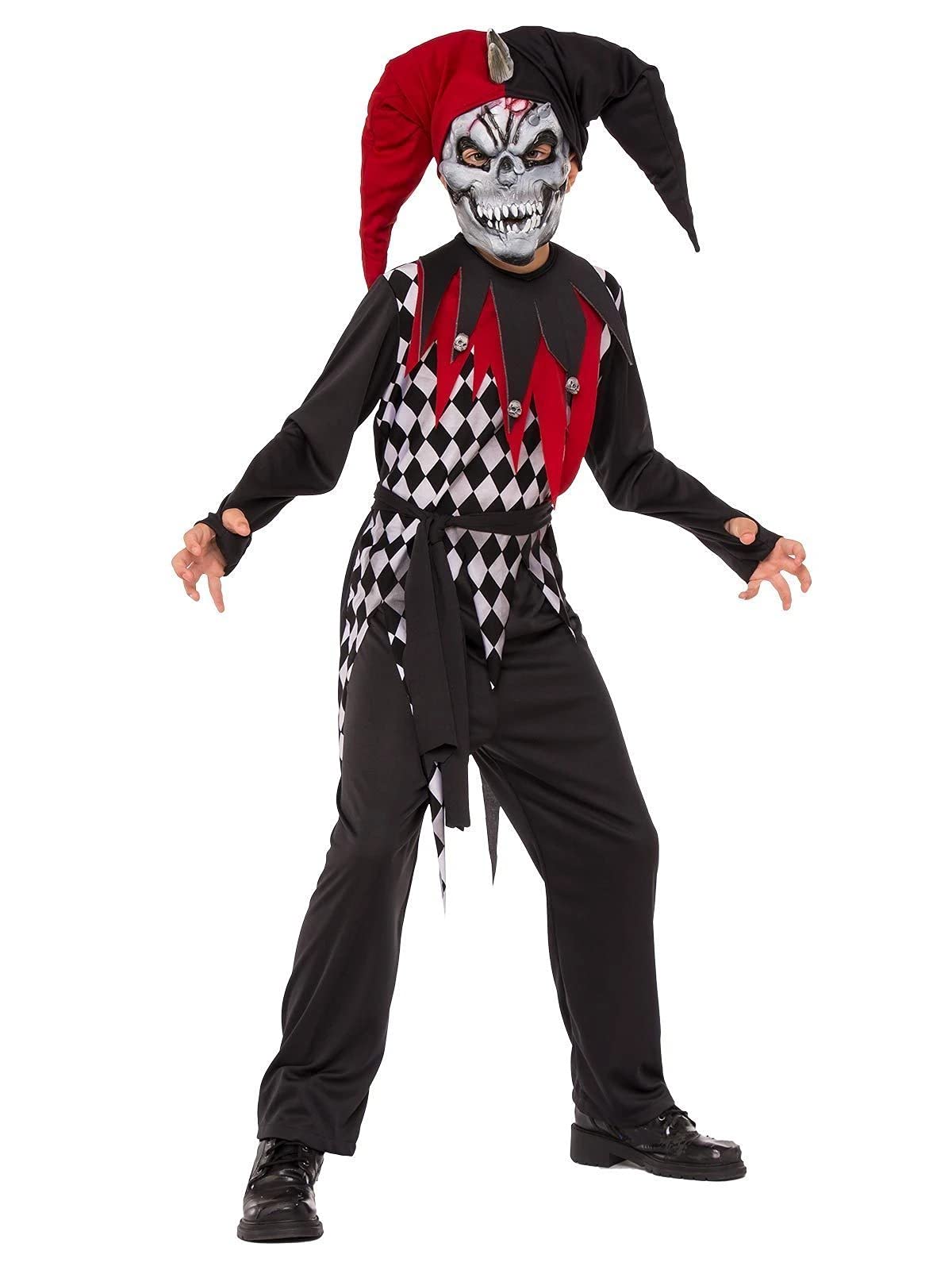Rubies 630925_L Infantil Wicked Jester Inf Costume, Multicoloured