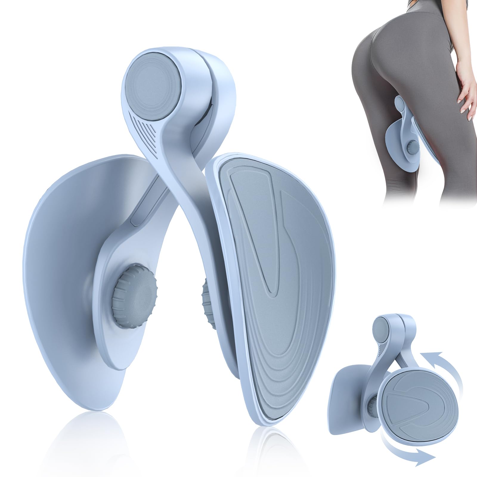 Photo 1 of Hip Trainer Kegel Exerciser, Pelvic Floor Trainer, Kegel Trainer for Postpartum Rehabilitation, Trimmer Inner Thigh, Thigh Toner Workout