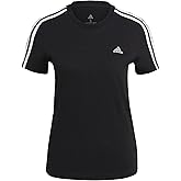 Adidas Womens Essentials Slim 3-Stripes T-Shirt
