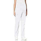 Wink WonderWORK Scrubs for Maternity Cargo Scrub Pants White