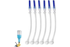 Universal Fit 360° Spray Bottle Adapter, Upside Down Multi-Angle Sprayer Nozzle Attachment, Weighted Tube Replacement for Tri