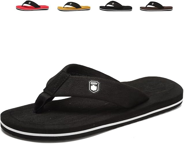 Amazon Com Cior Men S Classica Flip Flops Sandals Light Weight