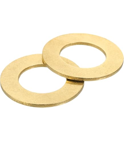 Uxcell M6 Brass Wing Nuts – 2-Pack Butterfly Hand-Tighten Fasteners – Corrosion-Resistant For Furniture, Machinery & Electronics