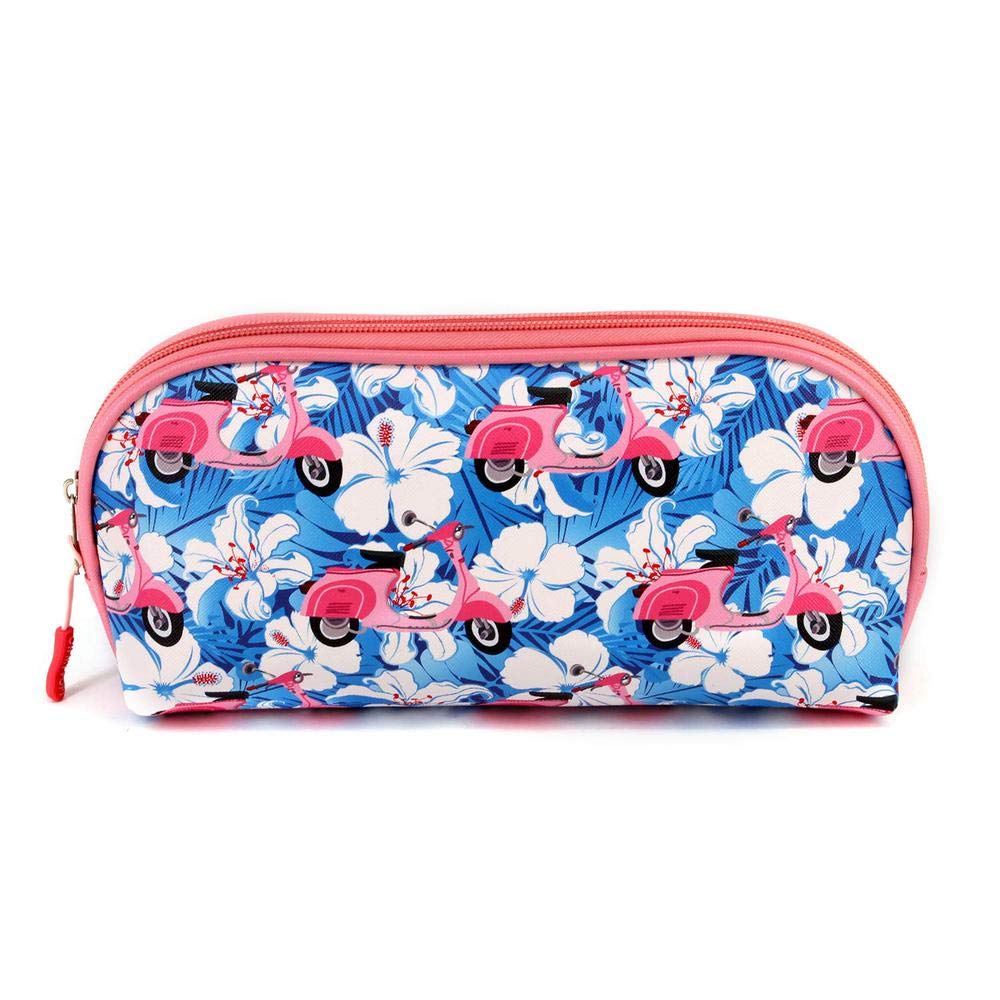 Oh My Pop! Pink Scooter-Jelly Toiletry Bag (Small), 28 cm,Multicolour