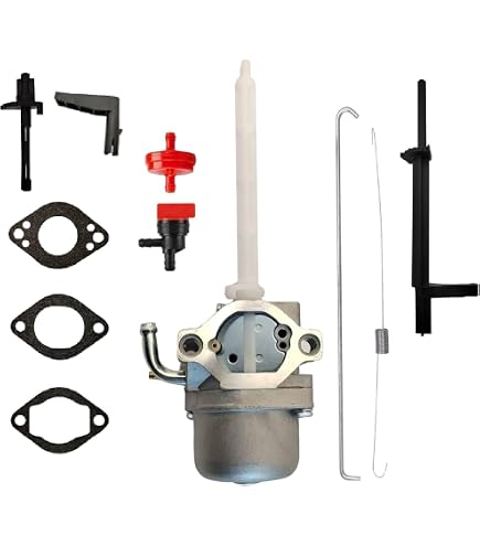 Anxingo 796122 Carburetor Replacement – Fits Ariens MTD Cub Cadet Snowblower Engines 20M/21M Series, Includes Gaskets & Choke Shafts