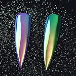 BORN PRETTY 0.2g Neon Unicorn Mirror Powder Ultra-thin Nail Art Mermaid Chrome Pigment Powder BJ13