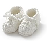 Wugugu Baby Booties Newborn Boys Girls First Walkers Soft Knit Infant Sock Shoes Cozy Crochet Toddler Crib Boots