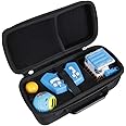 Hermitshell Hard EVA Travel Case Compatible with Mibro - Really Rad Robots Interactive Remote Control Robot and Yakbot YB-01 Blue