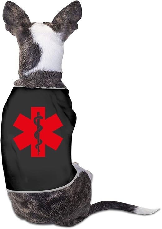 Dog Clothes Medical Alert Dog Shirts Pet Vest Amazon.co.uk Clothing