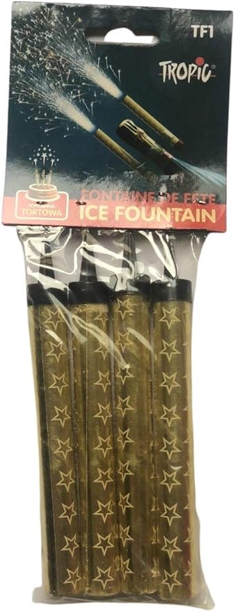 Maison 3pc Glace Gateau Fontaine Bougies Fete D Anniversaire Bleu Decoration Fontaines Fetes Occasions Speciales