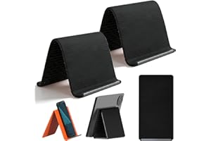 Portable Foldable Silicone Phone Holder - 2026 New Flexible Bendable Aluminum Phone Stand for Plane Travel - Secure, Non-Slip