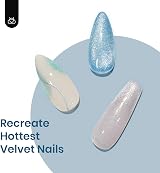 Beetles Gel Polish 6 Colors Cat Eye Holographic Glitter Magnet Kit 0.25fl oz view 5
