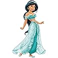 9 Inch Sparkle Glitter Jasmine Decal Disney Aladdin Princess Princesses Removable Wall Sticker Art Walt Home Decor 5 1/2 by 9 inch