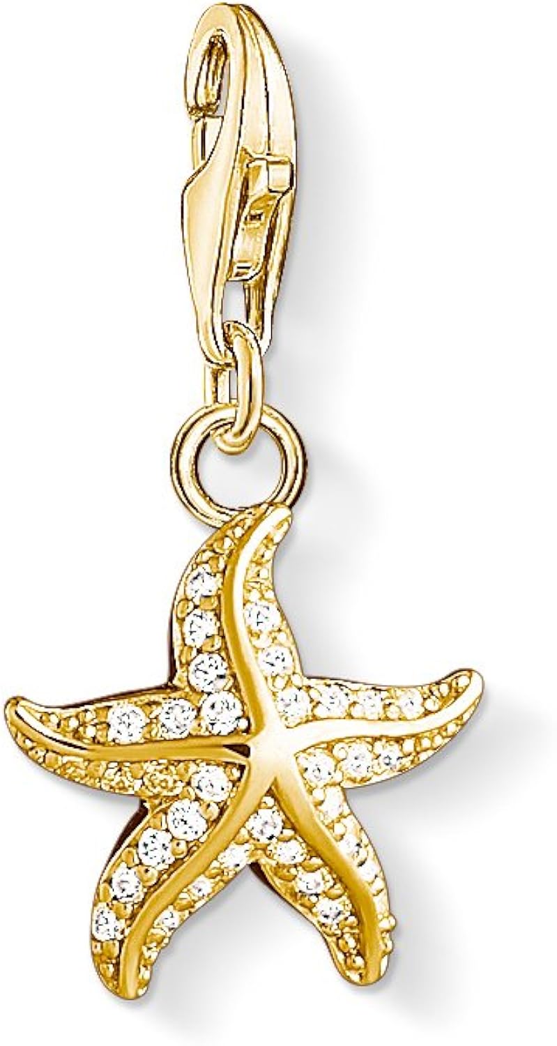 THOMAS SABO DamenCharmAnhänger Seestern Charm Club 925 Sterling