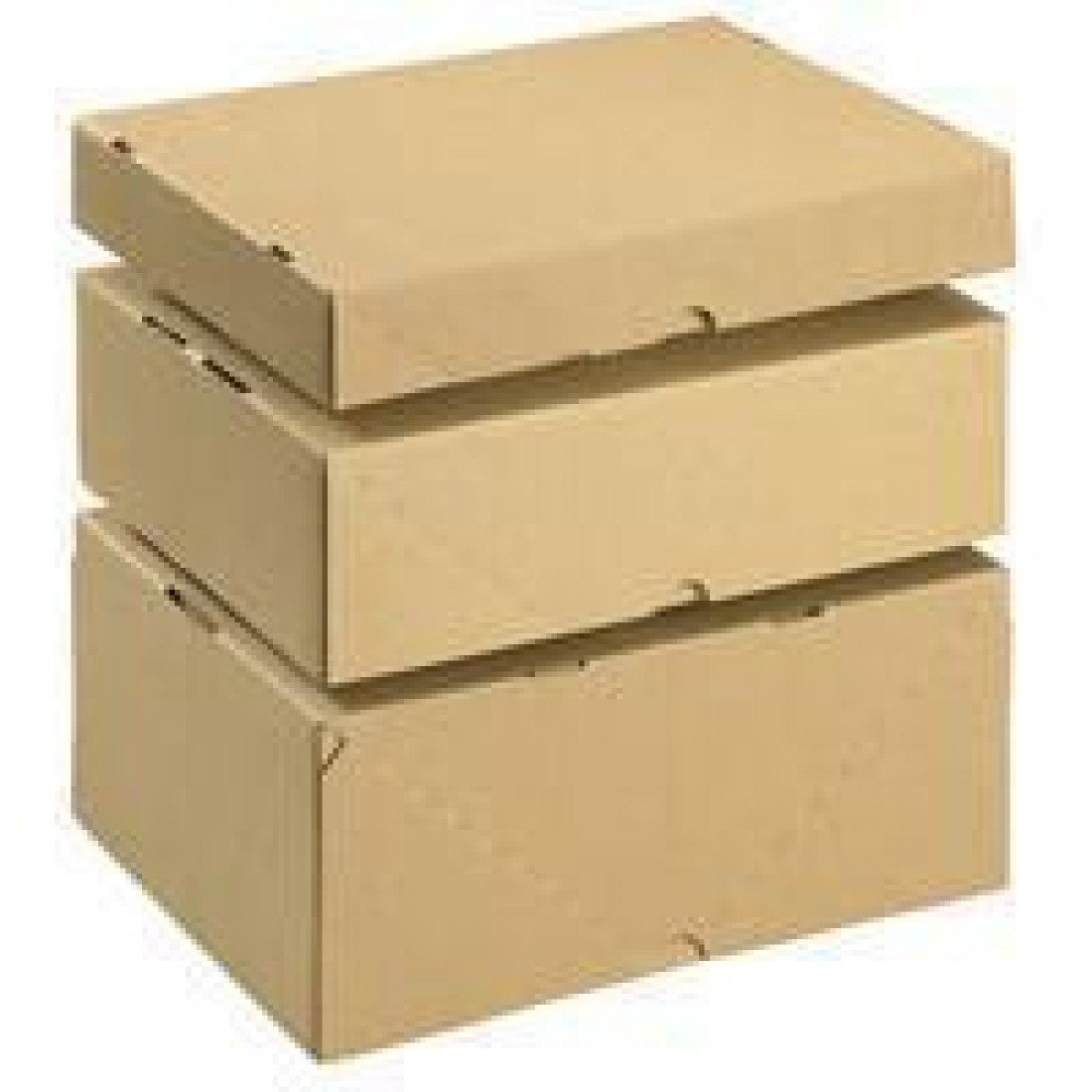 Smartbox Self Locking Box Carton and Lid A4 305x215x150mm Ref 144668114 [Pack of 10],Brown