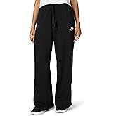 Nike Women's Sportswear Club Fleece Mid-Rise Wide-Leg Sweatpants