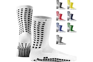 LUX SPORTS Lux Dual Grip Socks - Soccer Grip Socks for Men and Women. GripArray Performance & Comfort
