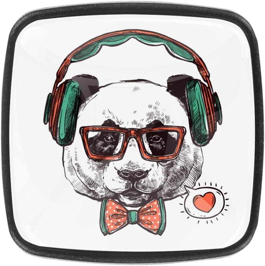 Perillas de gabinetes de Cocina Pajarita Perro Auriculares Regalo de