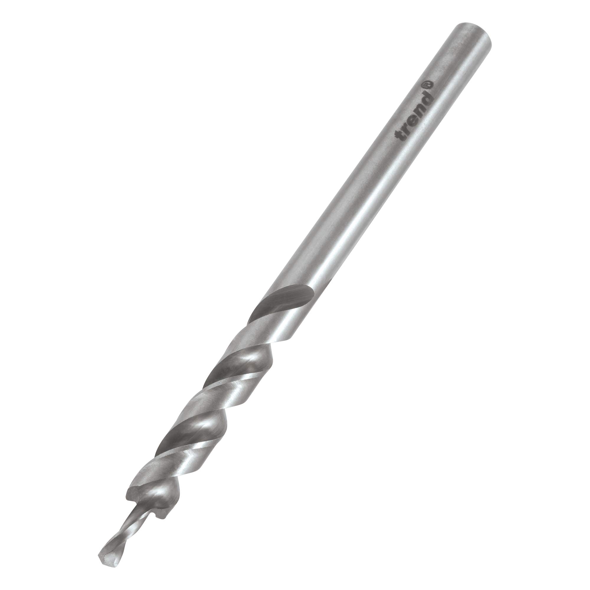 Trend HSS Pocket Hole Jig Drill Bit,9.5mm, High Speed Steel Drill Bit for Hardwoods & Softwoods, PH/DRILL/95