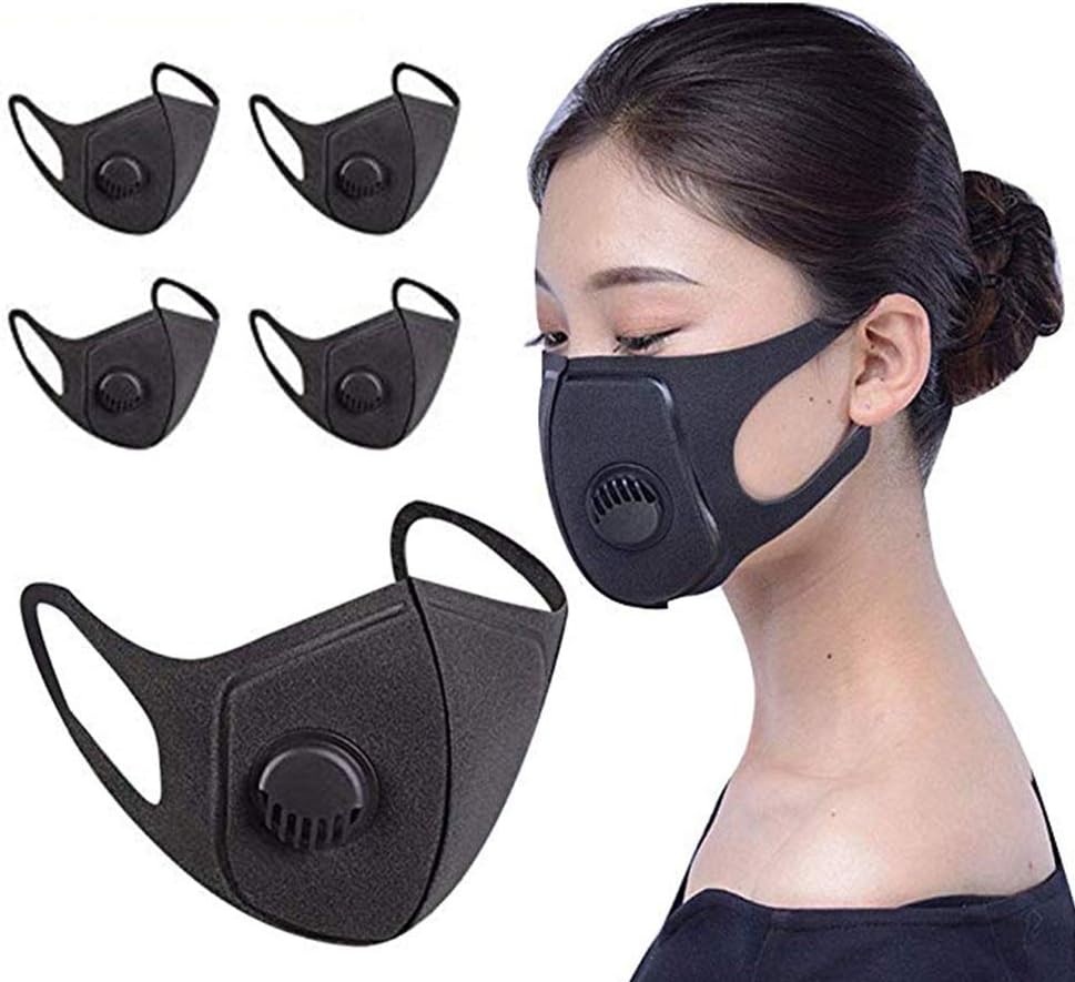 Unisex Facial Care Accessory, Washable and Reusable Breathable Care Tool for Cycling and Camping Trips (5pcs)