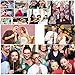 Valentine’s Day Photo Booth Props Kit [27pcs] DIY Creative Funny Glitter Disguise Props Party Decorations Tiara Angel Hearts Mustaches for Wedding Bridal Shower Bachelorette Girl Night Out Games