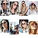 FAGUMA Oversized Round Polarized Sunglasses For Women Brand Designer Shades