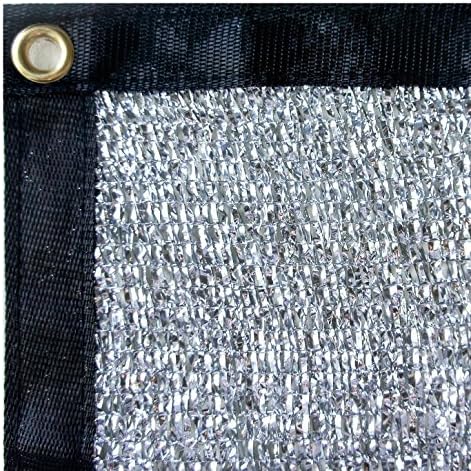 85% Aluminet shade fabric FREE 6" BALL BUNGEE 10PCS 12'x100'