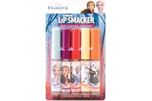 Lip Smacker Disney Frozen 2 Liquid Flavored Lip Balm Party Pack | Dry Lips | For Kids, Men, Women | Stocking Stuffer | Christmas Gift, Set of 5