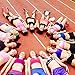YoleShy 48 PCS Breast Cancer Awareness Bracelets Pink Ribbon Silicone Sports Bracelets for Women Men