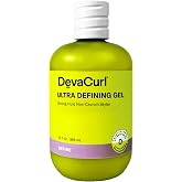 DevaCurl Ultra Defining Gel Strong Hold Non-Crunch Styler | Non-Flaking Formula | Non-Sticky