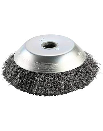 SPAZZOLE SPAZZOLA CIRCOLARE CONICA ATTACCO M14x2 - Mm. 125 - Foto 13