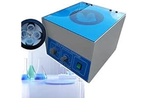 Benchtop Centrifuge, High-Speed 4000rpm, Centrifugal Force 2770×g, LD-3/4/5: 50ml*6/100ml*4/ 50ml*8, Timed 0-60 Min, Stepless