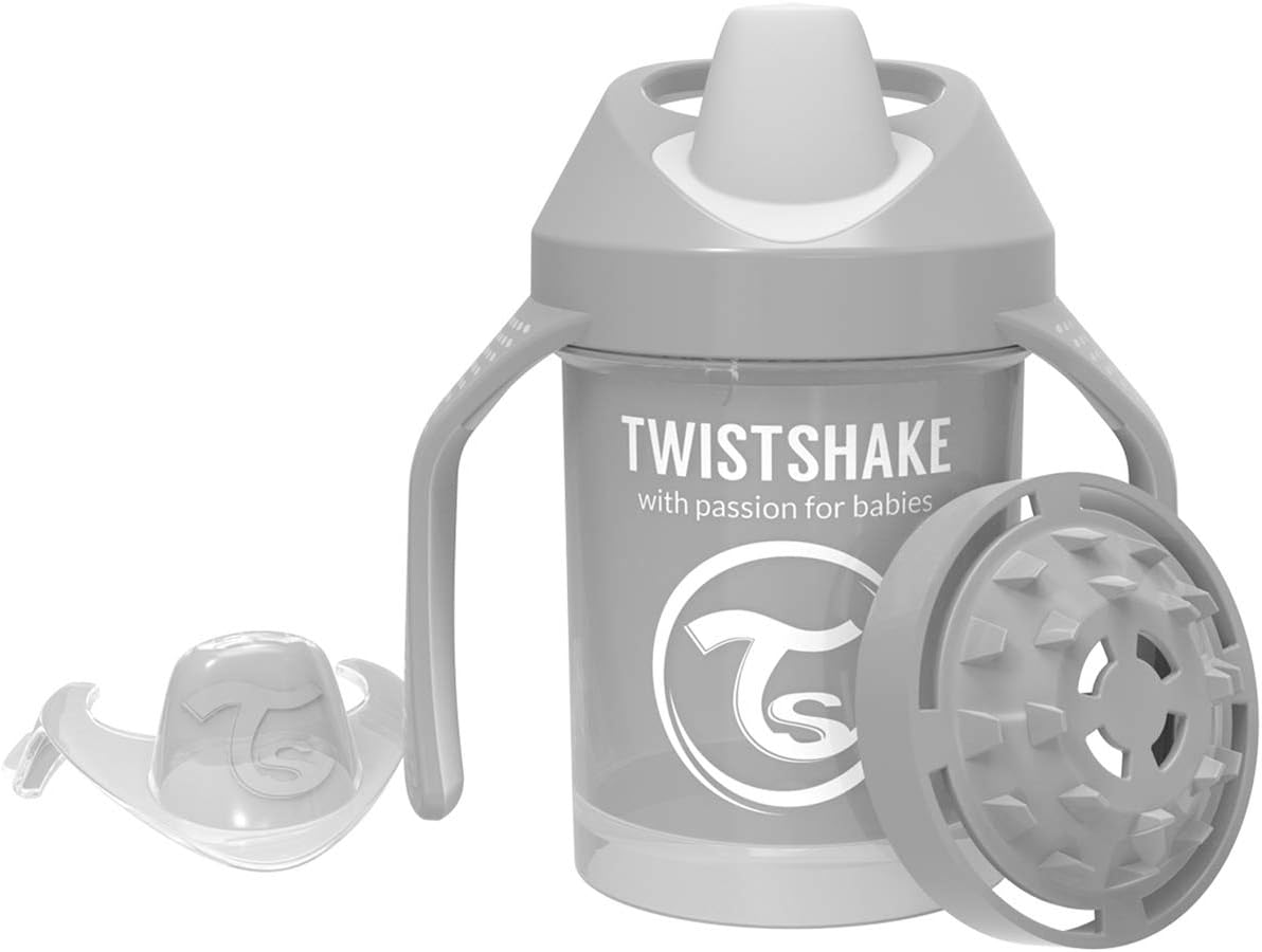 Twistshake Mini Cup, Pastel Grey, 4+ Months/230 ml/7 oz. - Image 3