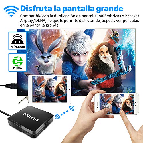 SUNNZO-S9mini-Android-90-OS-TV-Box-con-Procesador-Amlogic-S905W-Quad-Core-de-64-bits-2GB-RAM16GB-ROM4K-HDH265-216GB