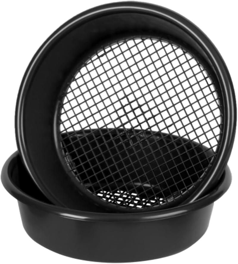 Wham Large Plastic Round Garden Sieve Riddle Riddler Soil Sifter Mesh Tool -