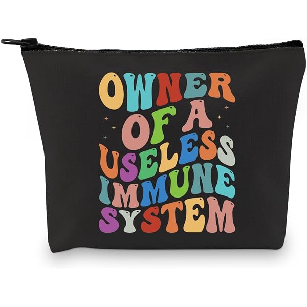 Lupus Bewusstsein Geschenk – Make-up Tasche 'Lupus Survival Kit' – Unterstützung Für Lupus-Kämpfer & Patienten