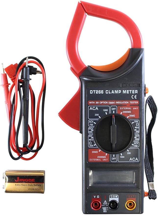 Digital Multipurpose Clamp Meter DT266 Amazon.ca Tools & Home Improvement