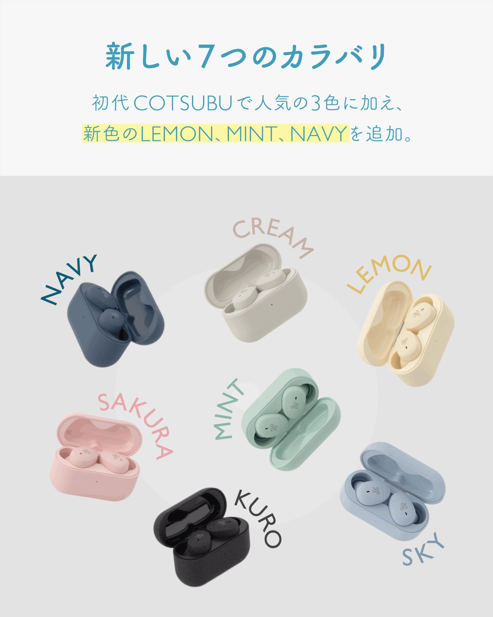 Mua ag COTSUBU MK2 Wireless Earbuds with MEMS Microphone and Remote Work (Sky