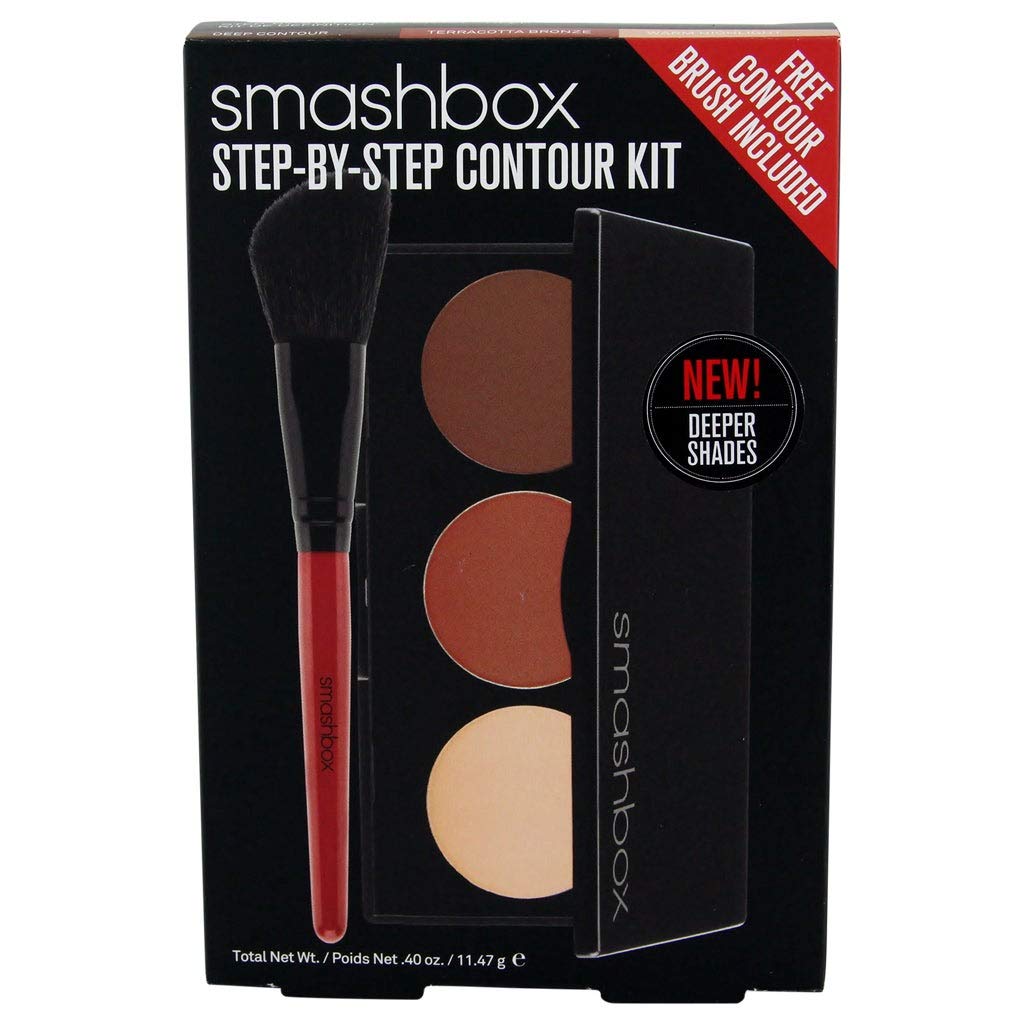 Smashbox Step-by-Step Contour Kit, Medium/Dark, 0.4 Ounce